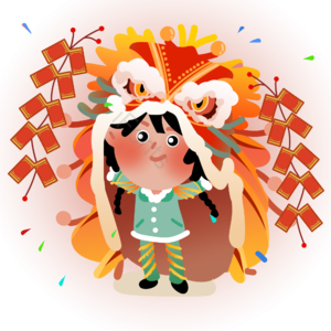 新年 春节 习俗 舞狮子 鞭炮 小年 除夕