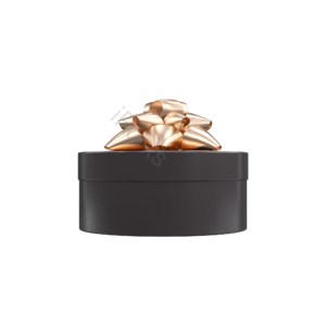 C4D 圣诞节 圣诞狂欢 免扣元素 黑色礼盒 礼物盒 圣诞节元素 装饰元素