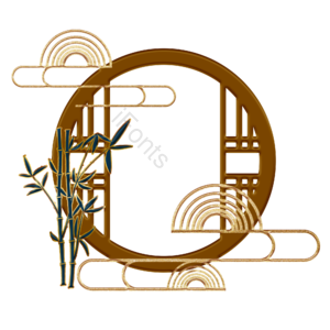 金色 金 古典 窗框 窗 门 开门 传统