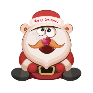 圣诞 老人 创意 卡通 圣诞元素