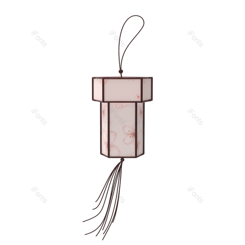 灯笼图片,元宵节元素,中式PNG,花灯免抠素材