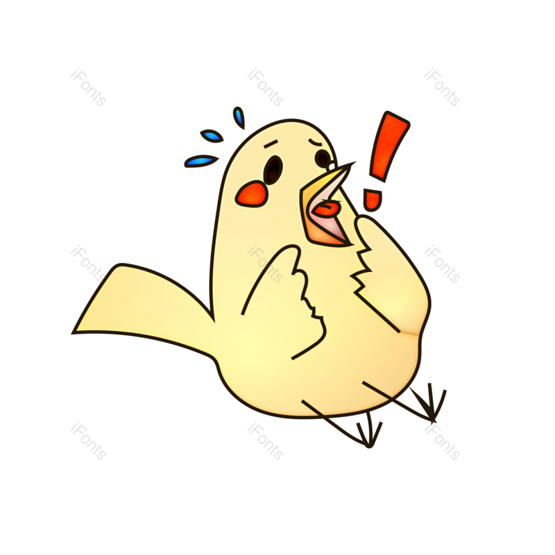 简笔画图片,卡通动物元素,PNG,免抠素材