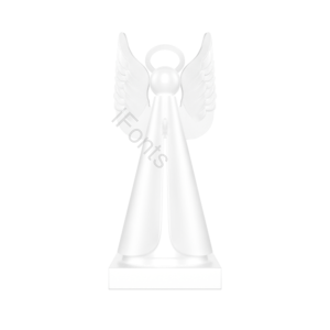 白色天使 圣诞节 节日 道具 装饰 元素