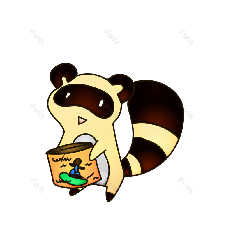 简笔画图片,卡通动物元素,PNG,免抠素材