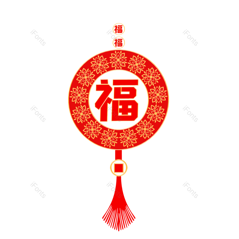 窗花图片,剪纸元素,春节剪纸PNG,福字免抠素材