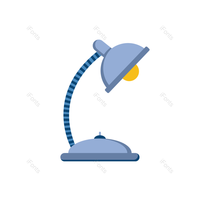 卡通图片,学习用品元素,蓝色PNG,免抠素材