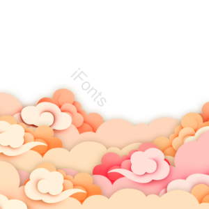 插画 插画元素 插画素材 插画装饰 云朵插画 浮云 浮云元素 浮云素材