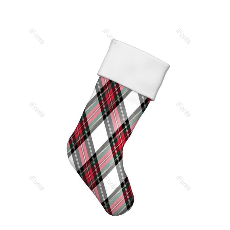 装饰图片,节日元素,元素PNG,圣诞袜免抠素材