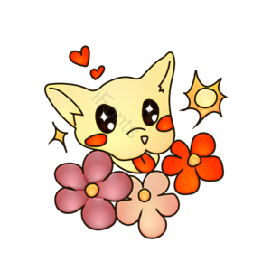 简笔画 卡通动物 AI 免扣元素 狗