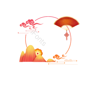 国潮 复古 传统 古典 中国风 中式 简约 山