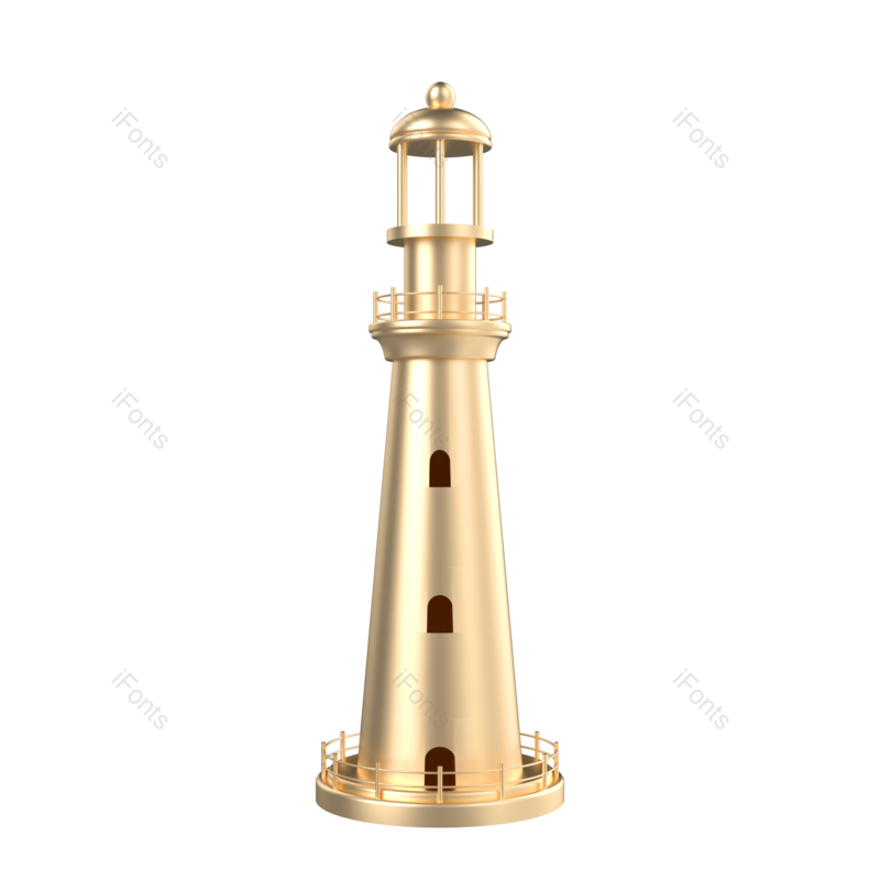 装饰图片,节日元素,元素PNG,灯塔免抠素材