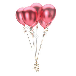 圣诞节 气球 漂浮 元素 装饰 节日 生日