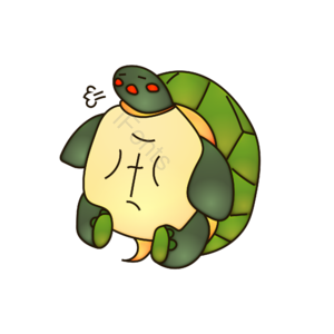 简笔画 卡通动物 AI 免扣元素 乌龟