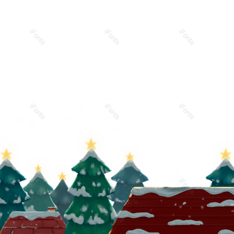 雪花图片,冬天元素,卡通手绘PNG,免抠素材