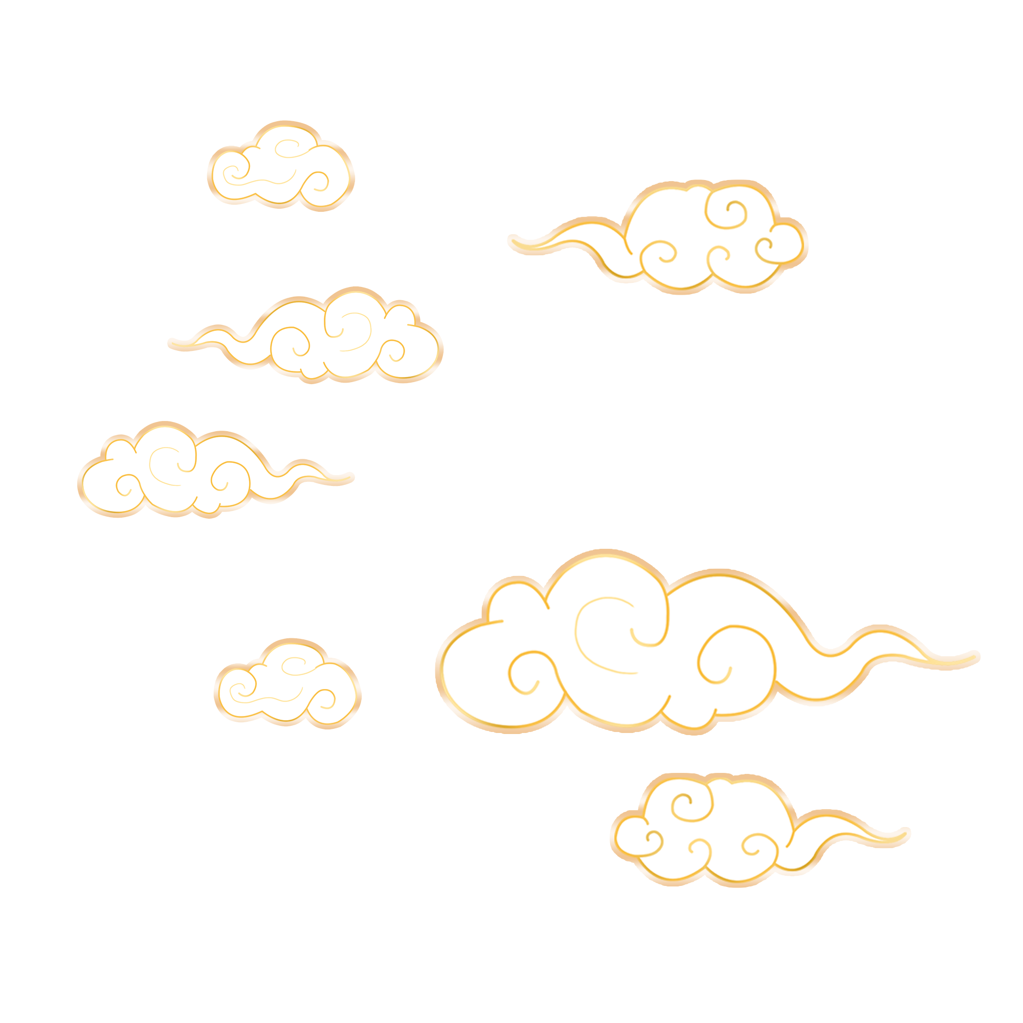 卡通手绘祥云装饰云朵云雾中国风元素免抠png图片素材 免费下载 图片编号 079 51ifonts设计助手