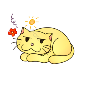 简笔画 卡通动物 AI 免扣元素 猫