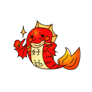 简笔画 卡通动物 AI 免扣元素 锦鲤