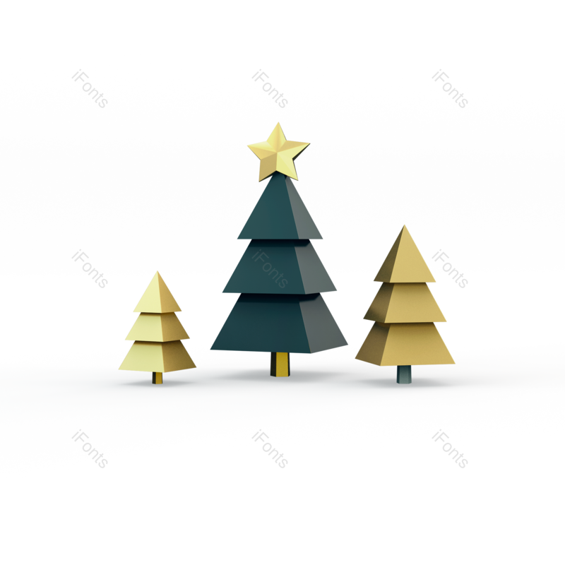 圣诞节图片,圣诞树元素,PNG,免抠素材
