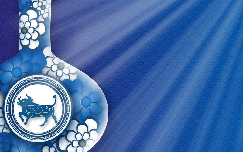 大气中国风青花瓷电商PPT课件背景,插画/手绘图，插画/手绘图库，插画/手绘图下载,插画/手绘