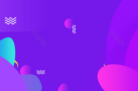 几何图形背景 空间海报 渐变海报 椭圆形 球体 波浪 流体 周年庆
