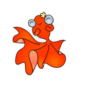 简笔画 卡通动物 AI 免扣元素 鱼