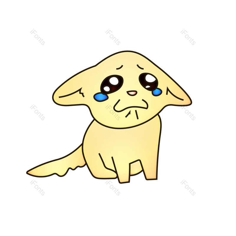 简笔画图片,卡通动物元素,PNG,免抠素材