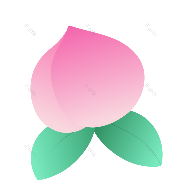 水果图片,渐变元素,PNG,免抠素材