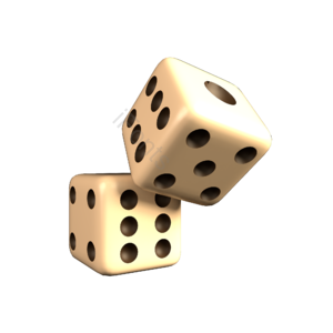 空间感 C4D 建模 骰子 小元素 3d立体插画