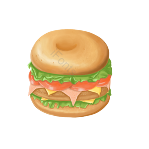 汉堡包 食物 快餐 面包 美食