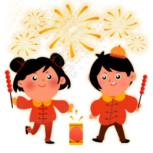 习俗 放烟花 糖葫芦 春节 新年 小年 除夕