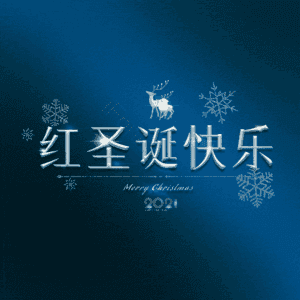 红圣诞快乐