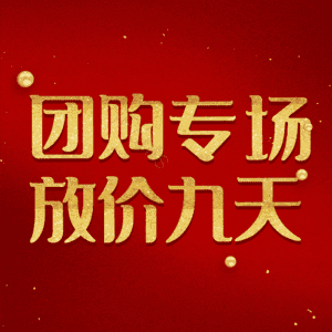 团购专场放价九天