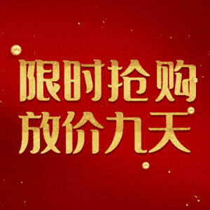 限时抢购放价九天