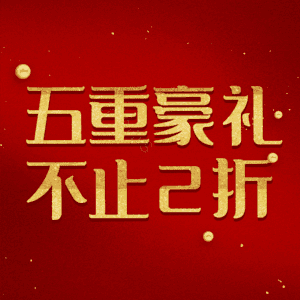 五重豪礼不止2折