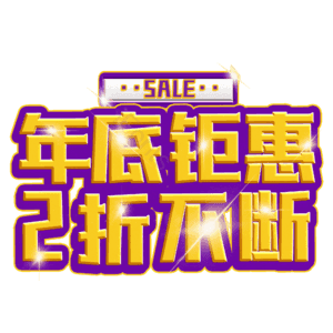 年底钜惠2折不断