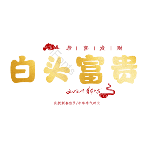 白头富贵