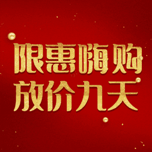 限惠嗨购放价九天