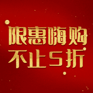 限惠嗨购不止5折