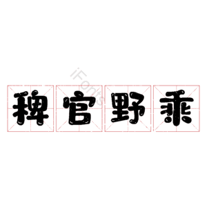 稗官野乘