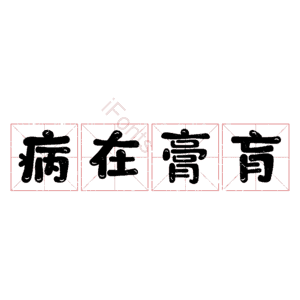 病在膏肓