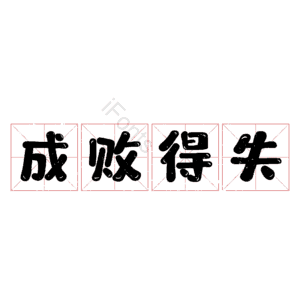 成败得失