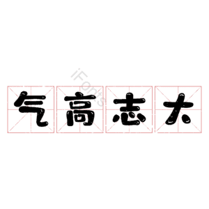 气高志大