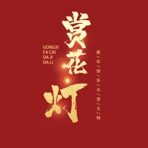 赏花灯
