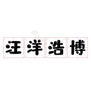汪洋浩博