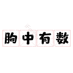 胸中有数