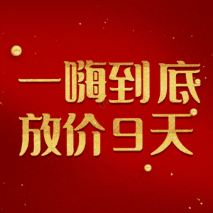 一嗨到底放价9天