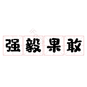 强毅果敢