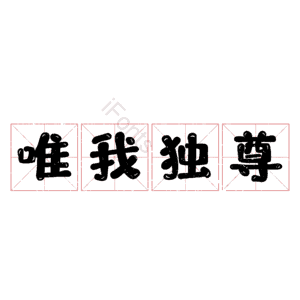 唯我独尊