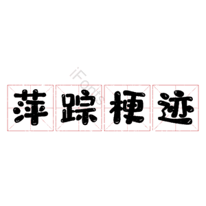 萍踪梗迹