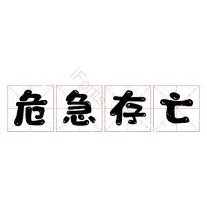 危急存亡